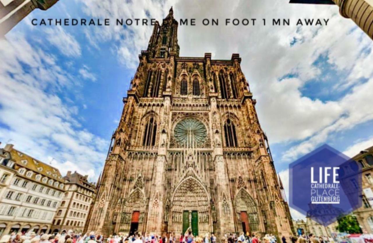Life Cathedrale City-Center Place Gutenberg Strasbourg Exterior foto
